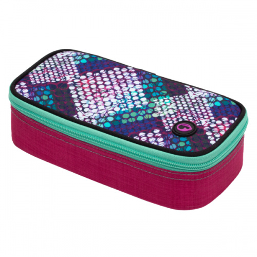 Školní pouzdro Bagmaster - THEORY 20 A PINK/TURQUOISE/WHITE
