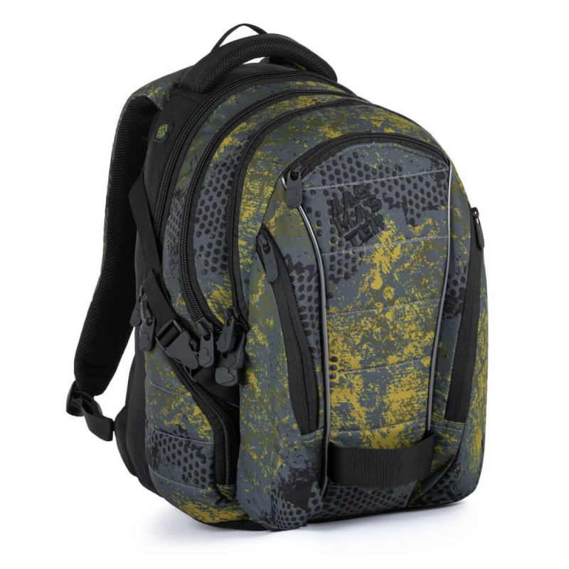 Bagmaster BAG 21 C studentský batoh - khaki zelený
