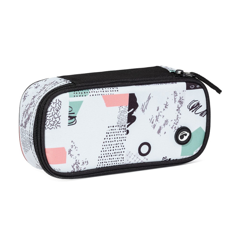 Studentský penál Case Supernova 21 A Pink/White/Turquoise BagMaster