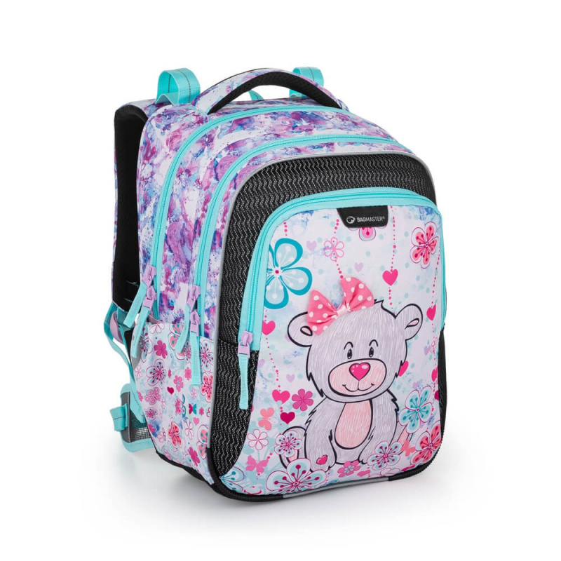 Bagmaster LUMI 21 C školní batoh - medvídek
