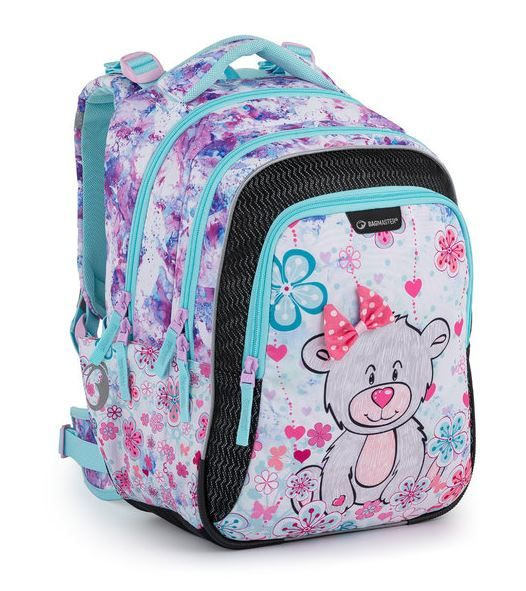 Bagmaster LUMI 21 C školní batoh - medvídek