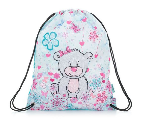 Bagmaster sáček na přezůvky lumi 21 c gray/blue/pink BagMaster