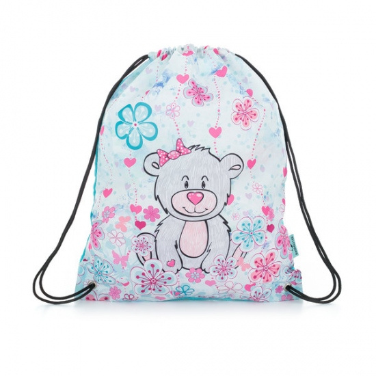 Bagmaster sáček na přezůvky lumi 21 c gray/blue/pink BagMaster
