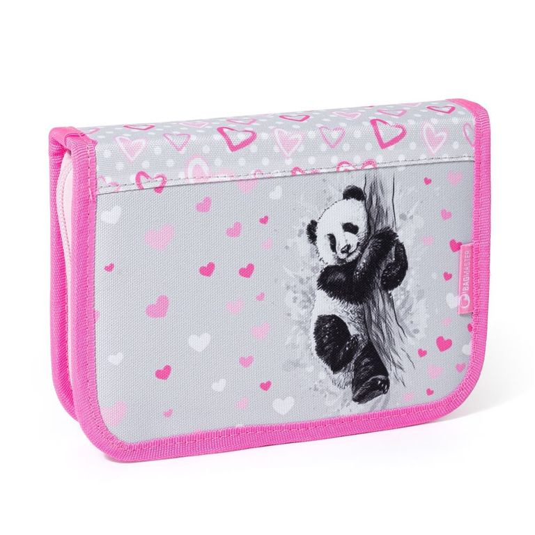 Školní dvouchlopňový penál - panda BagMaster