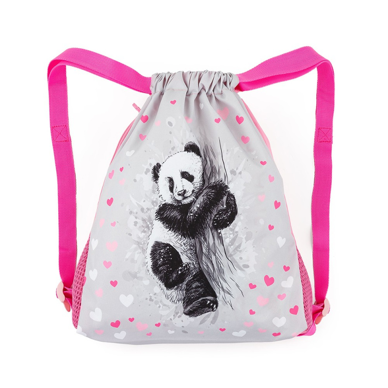 Školní sáček na přezůvky / tělocvik - panda BagMaster