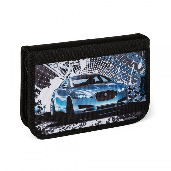 Bagmaster LUMI 23 D školní penál - modré auto BagMaster