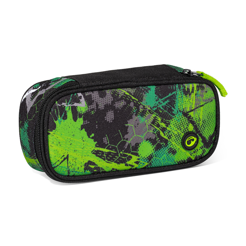 Bagmaster BAG 23 A studentský penál - zeleno černý BagMaster