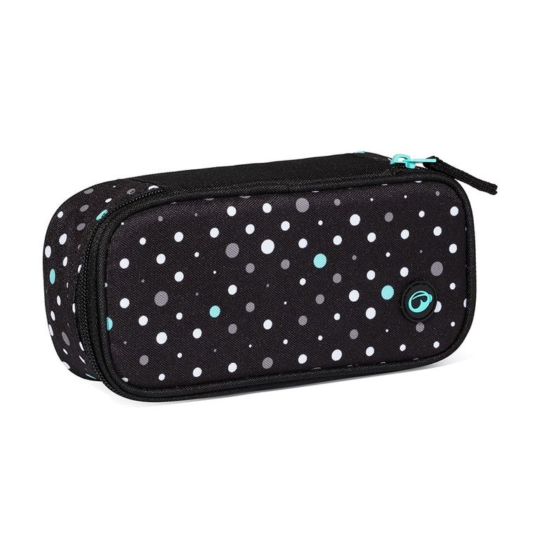 Bagmaster SUPERNOVA 23 A studentský penál - černo tyrkysový BagMaster