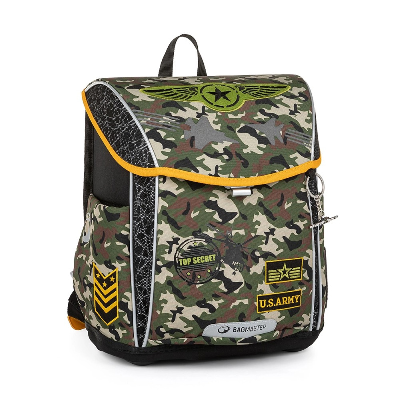 Bagmaster PRIM 23 C školní aktovka - stíhačky BagMaster