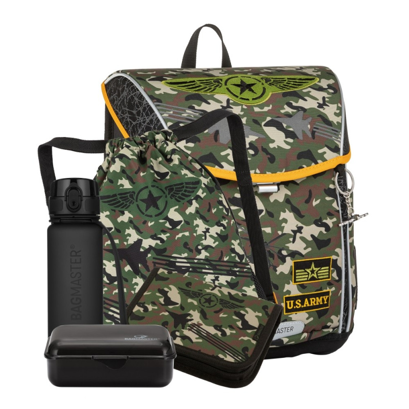 Bagmaster PRIM 23 C velký školní set pro prvňáčky - stíhačky BagMaster