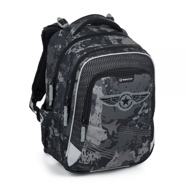 Bagmaster LUMI 24 B školní batoh – stíhačky BagMaster