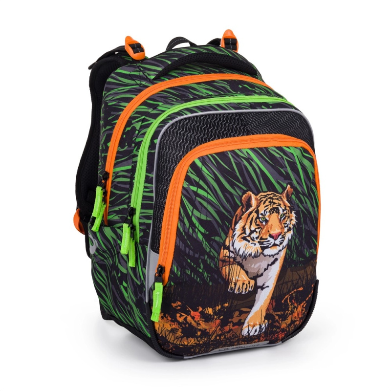 Bagmaster BETA 24 B školní batoh – tygr BagMaster