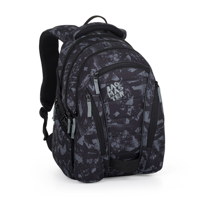 Bagmaster BAG 24 B studentský batoh – šedý BagMaster