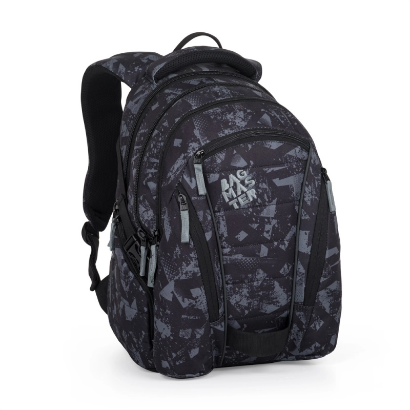 Bagmaster BAG 24 B studentský batoh – šedý BagMaster