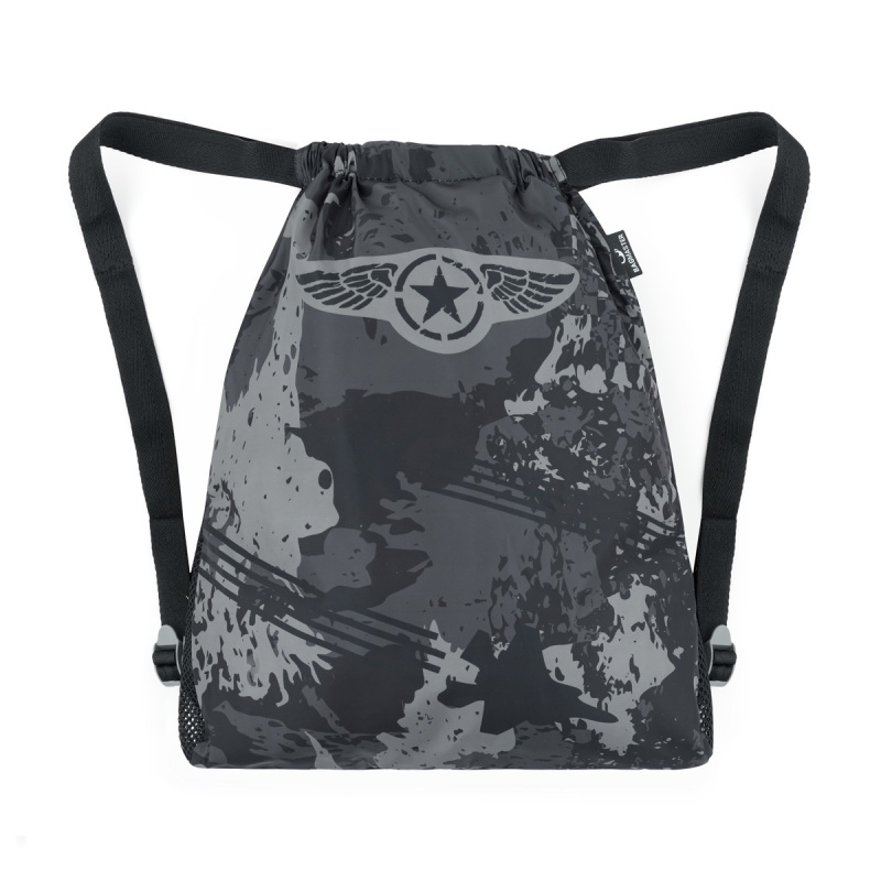 Bagmaster SÁČEK LUMI 24 B školní na přezůvky / tělocvik – stíhačky BagMaster