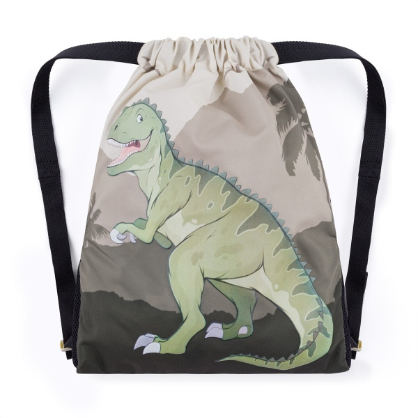 Bagmaster SÁČEK LUMI 24 C školní na přezůvky / tělocvik – dinosaurus BagMaster