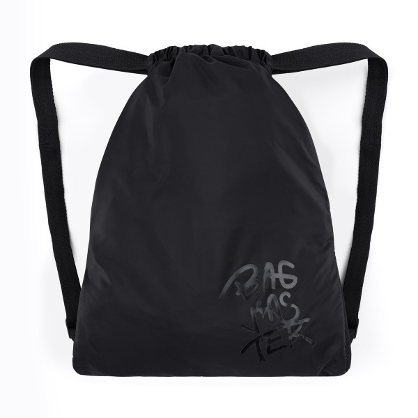 Bagmaster SÁČEK CITY BAG školní na přezůvky / tělocvik – černý BagMaster
