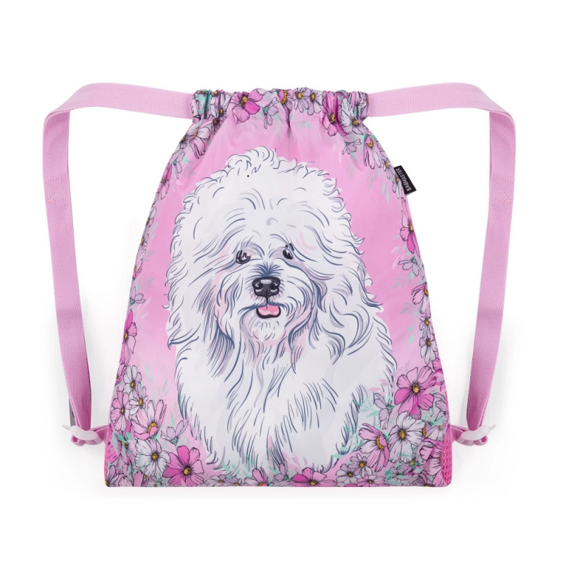 Bagmaster SÁČEK LUMI 24 G školní na přezůvky / tělocvik – pejsek BagMaster