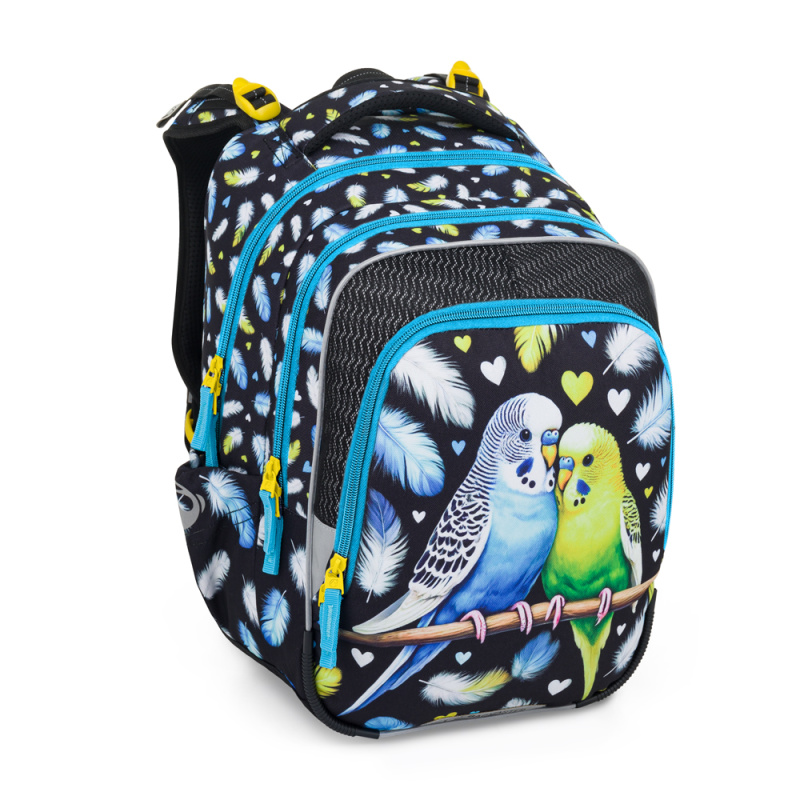 Bagmaster BETA 25 A školní batoh – papoušek BagMaster