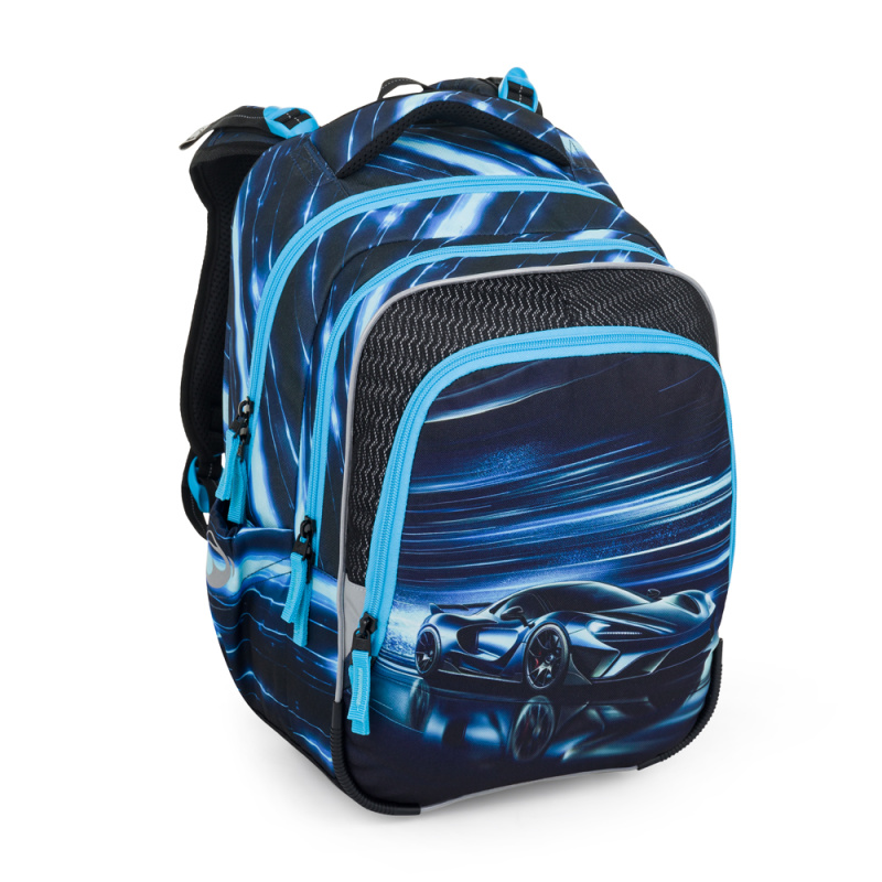 Bagmaster BETA 25 B školní batoh – auto BagMaster