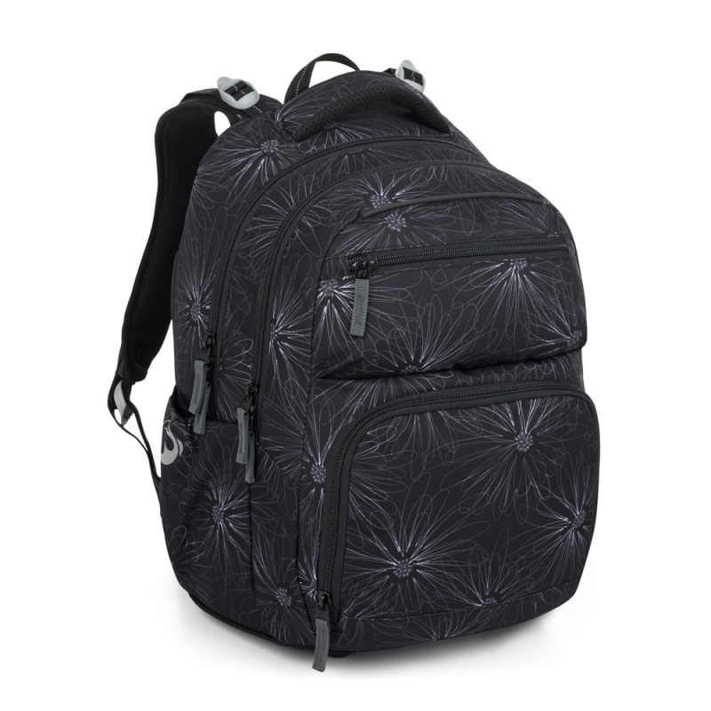 Bagmaster ZIPSTER 25 A školní batoh – černý BagMaster