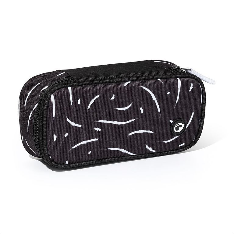 Bagmaster NOMAD 25 A studentský penál – černo-bílý BagMaster