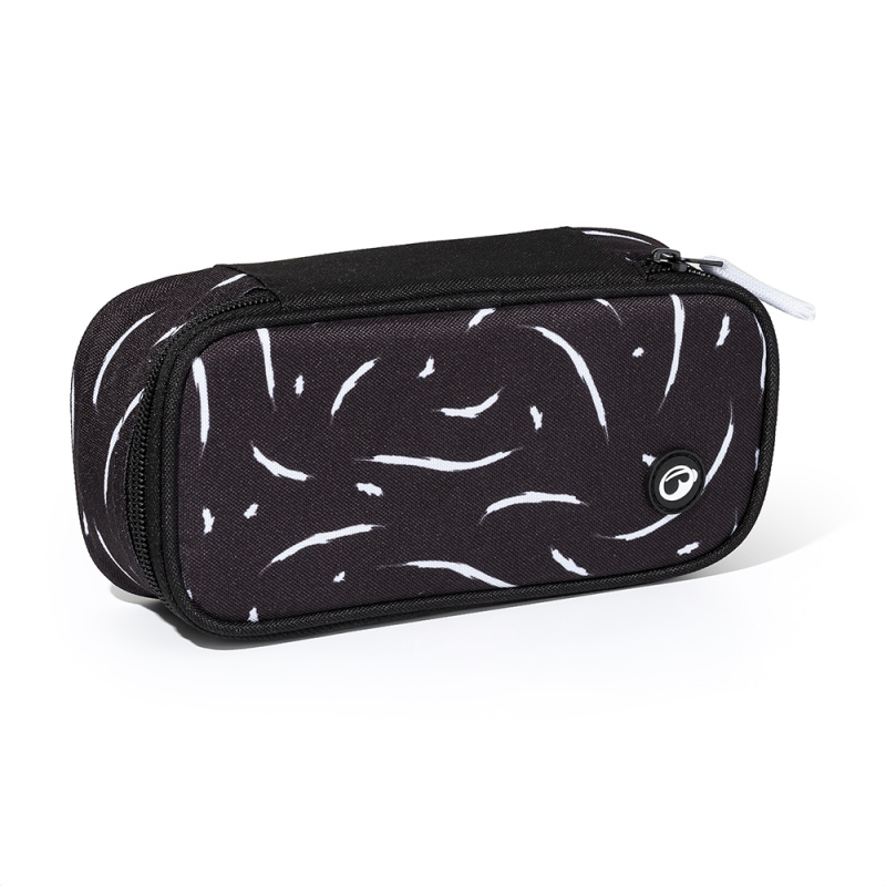 Bagmaster NOMAD 25 A studentský penál – černo-bílý BagMaster