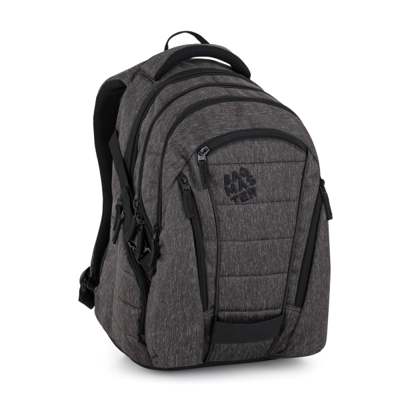 Bagmaster BAG 25 A studentský batoh – šedý BagMaster