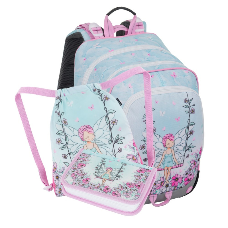 Bagmaster ALFA 25 A malý školní set pro prvňáčky – víla BagMaster