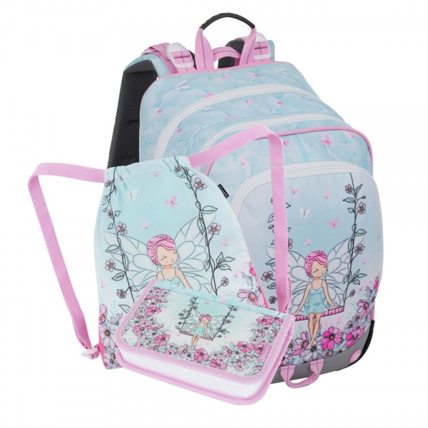 Bagmaster ALFA 25 A malý školní set pro prvňáčky – víla BagMaster
