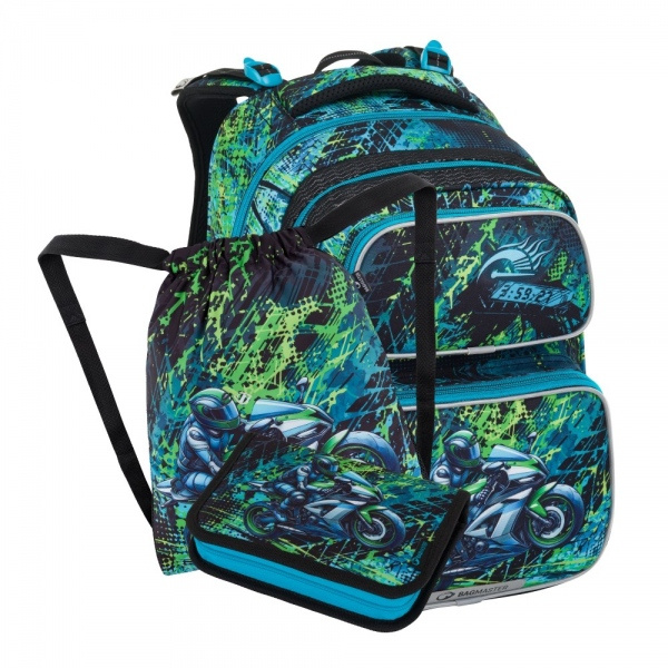 Bagmaster DOPI 25 B malý školní set pro prvňáčky – motorka BagMaster