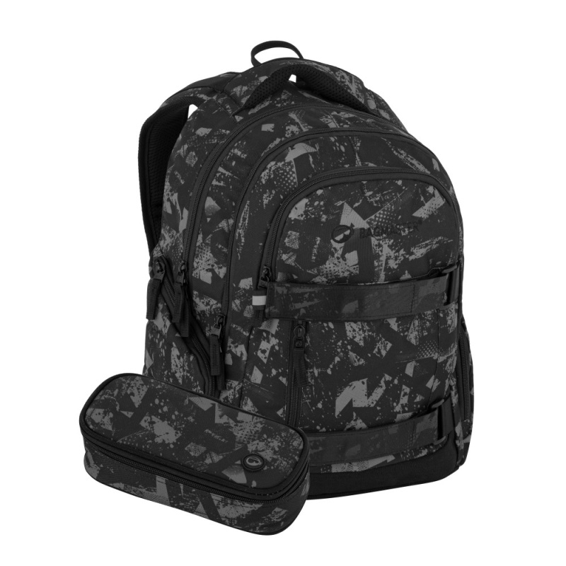 Bagmaster NOMAD 25 B studentský set – černo-šedý BagMaster