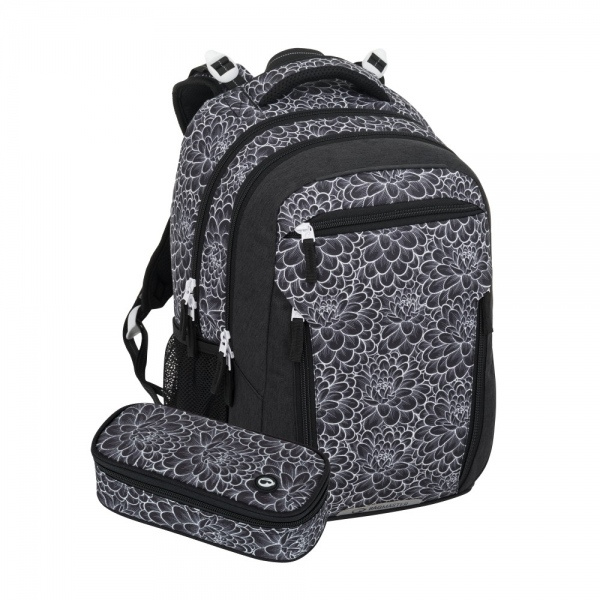 Bagmaster PORTO 25 A studentský set – černo-bílý BagMaster