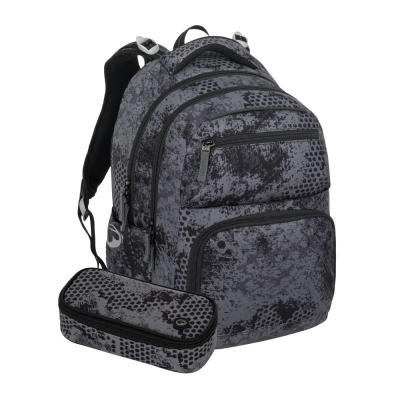Bagmaster ZIPSTER 25 B studentský set – šedý BagMaster