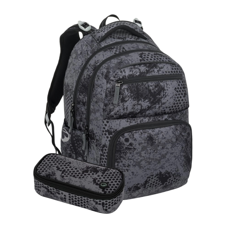 Bagmaster ZIPSTER 25 B studentský set – šedý BagMaster