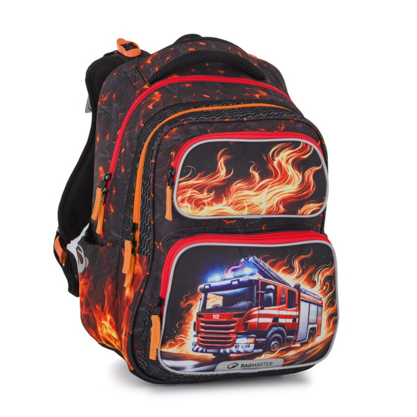 Bagmaster DOPI 26 B školní batoh – hasiči
