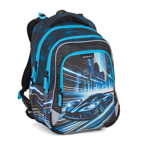 Bagmaster LUMI 26 C školní batoh – auto
