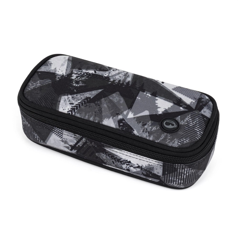 Bagmaster LINCOLN 26 A studentský penál – černo-bílý