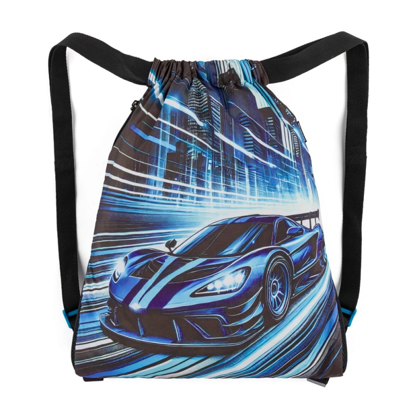 Bagmaster SÁČEK LUMI 26 C školní na přezůvky / tělocvik – auto