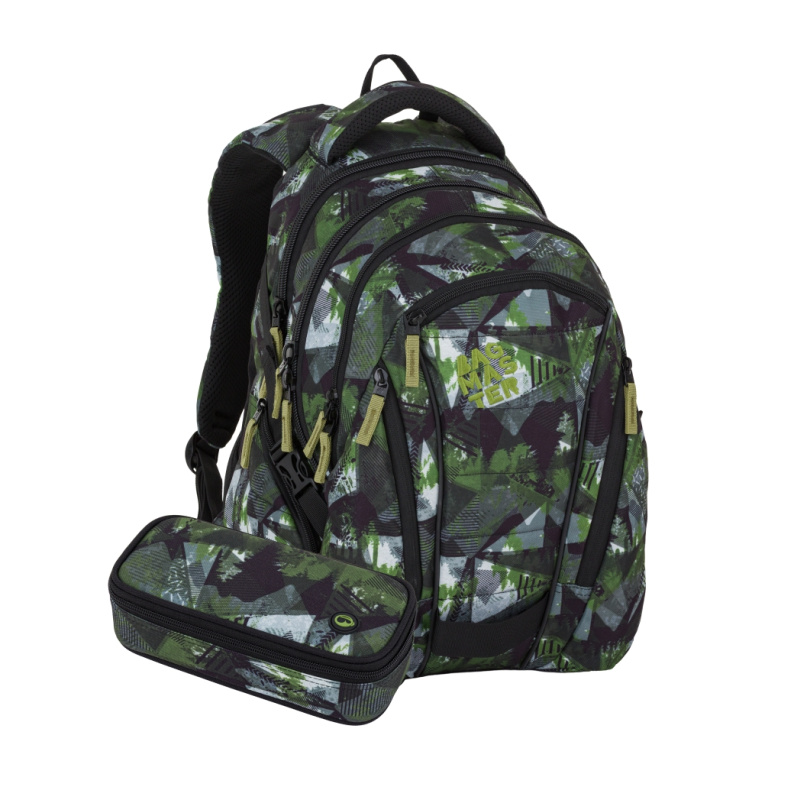 Bagmaster BAG 26 A studentský set – zeleno-šedý