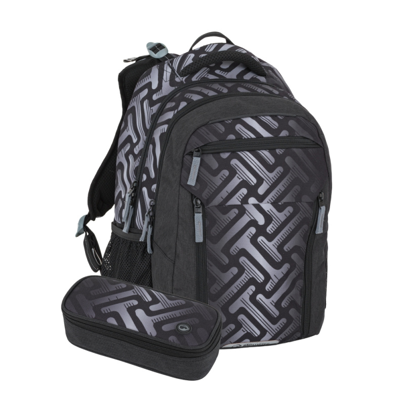 Bagmaster PORTO 26 A školní set – šedý