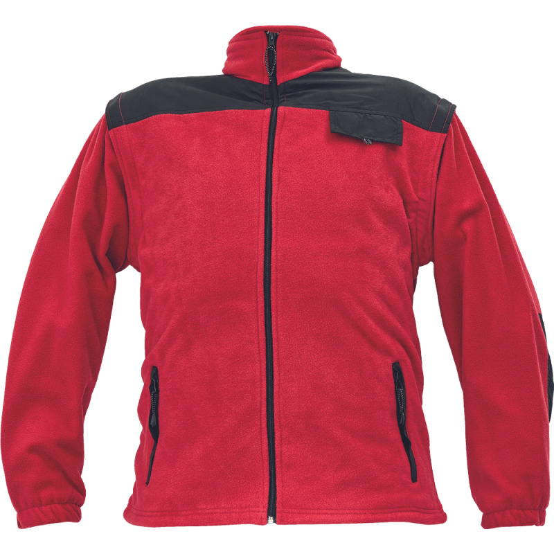 RANDWIK fleecová bunda červená 3XL