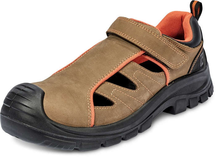 DERRIL MF S1P SRC sandál hnědá vel.44
