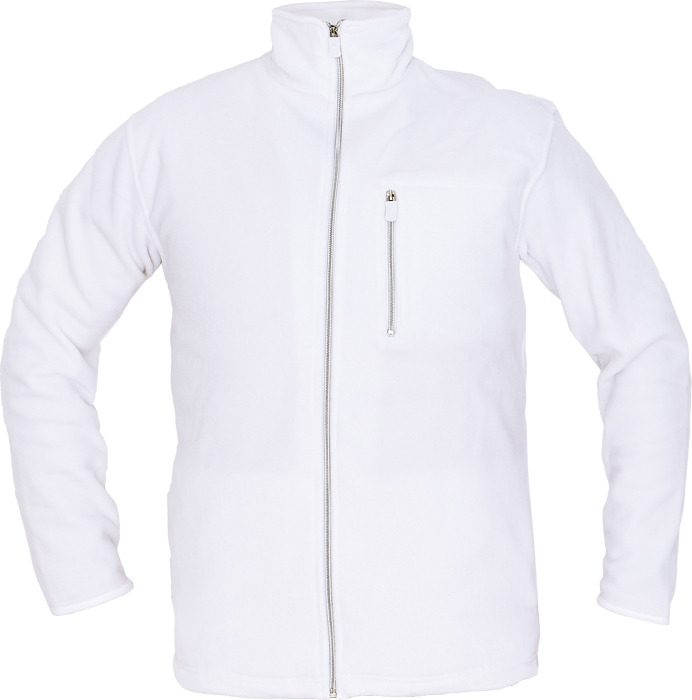 Fleece bunda Karela bílá - XL
