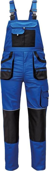 Kalhoty s laclem BE-01-004 royal/černá vel. 60