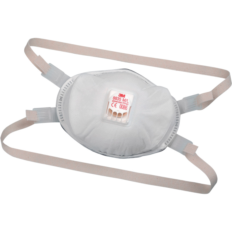 Respirátor 3M 8835 M/L FFP3D vent.,Premium M/L