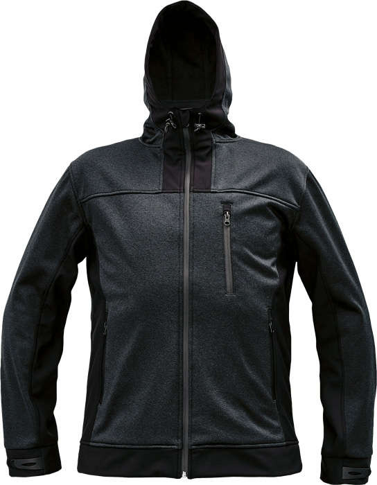 HUYER softshellová bunda černá vel.2XL