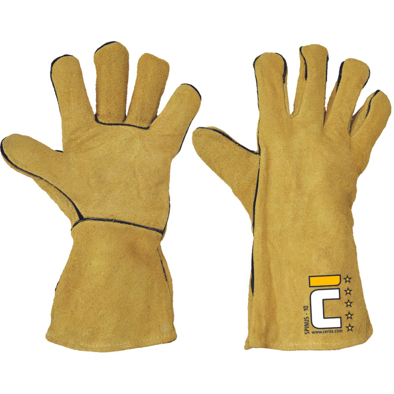 SPINUS KEVLAR rukavice celokožené vel. 11