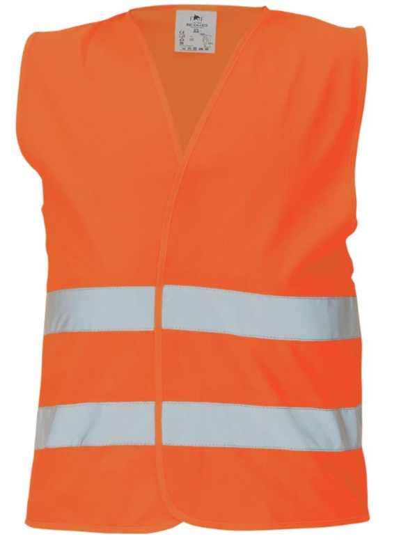 Reflexní vesta HV FF BRUNO BE-04-003 - oranžová