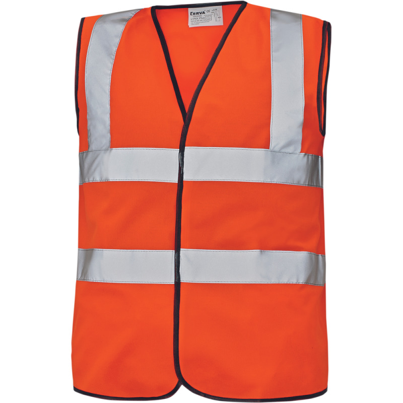 Reflexní vesta HV LYNX PLUS - oranžová, vel. XL